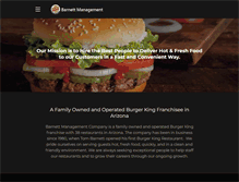 Tablet Screenshot of barnettmgt.com